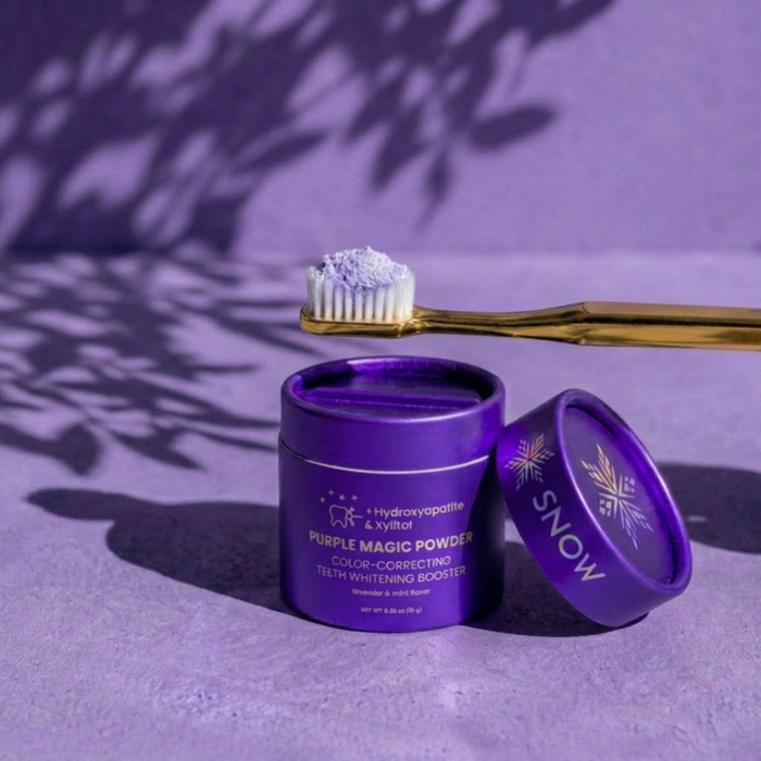 Purple Teeth Whitening Powder