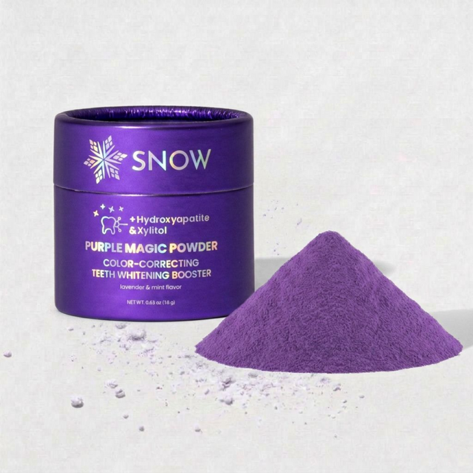 SNOW® Purple Primer Powder | Instant Brightening with Hydroxyapatite