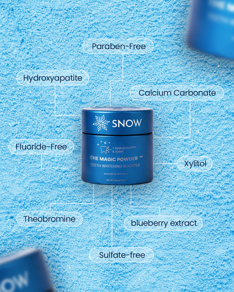 SNOW® Magic Teeth Whitening Powder |  Hydroxyapatite