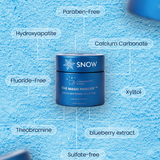 SNOW® Teeth Whitening Powder with Hydroxyapatite | 3 Pack